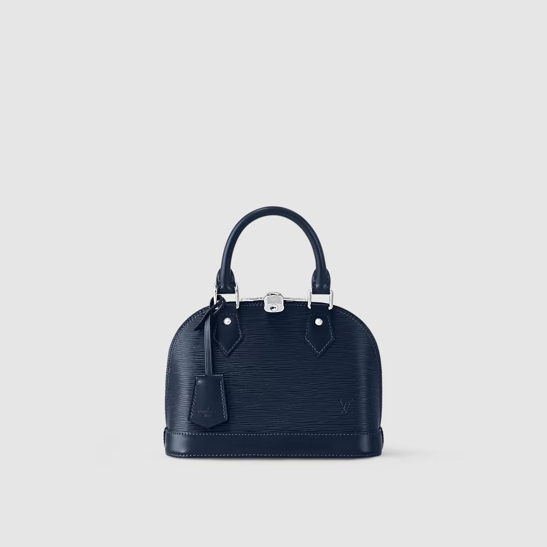 Túi Louis Vuitton Alma Bb Epi Nữ Xanh Navy